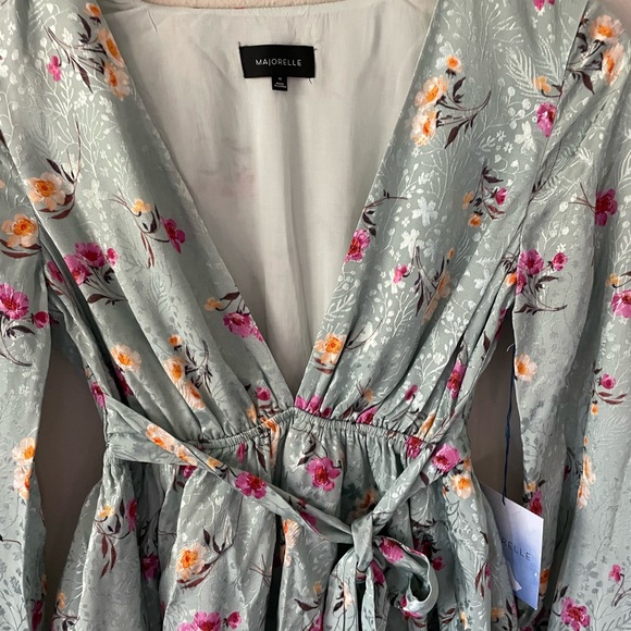 Majorelle Floral Berkshire Dress Size XS NWT - Picture 6 of 9